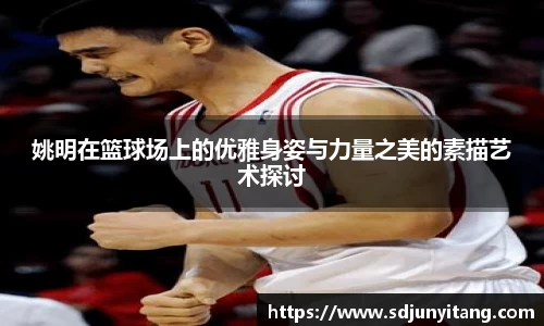 姚明在篮球场上的优雅身姿与力量之美的素描艺术探讨
